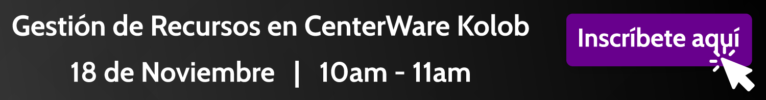 Gestión de Recursos en CenterWare Kolob